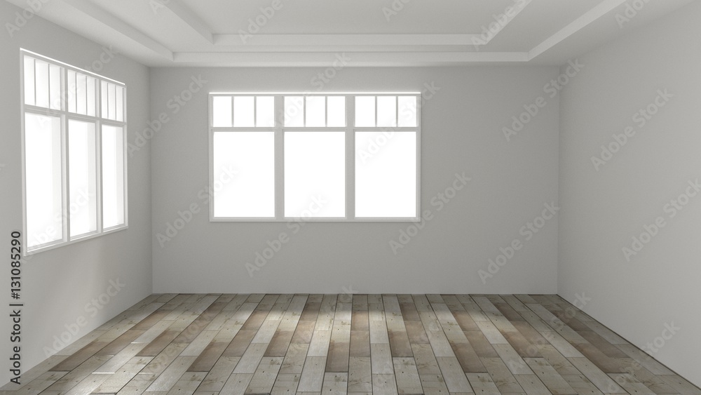 Obraz premium empty room 3D rendering