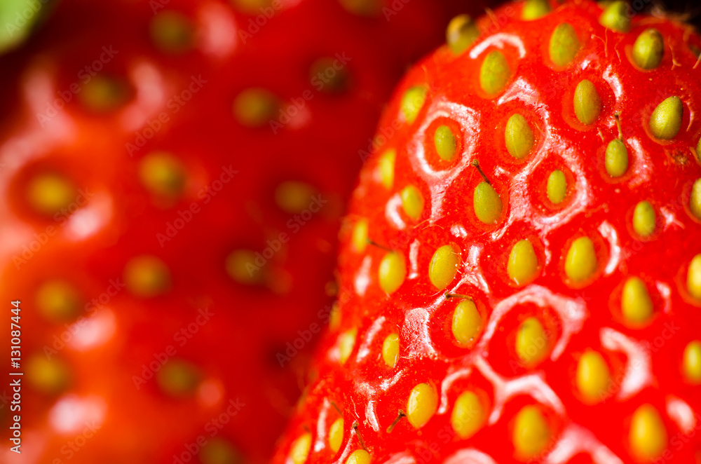 strawberry macro strawberry macro