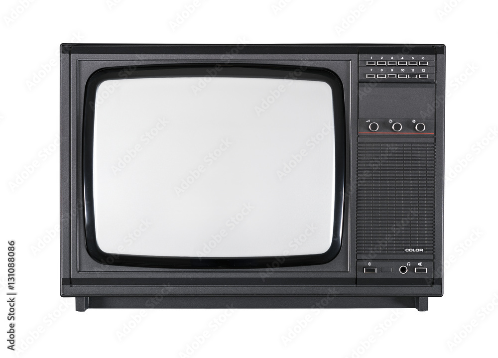 Retro isolated television