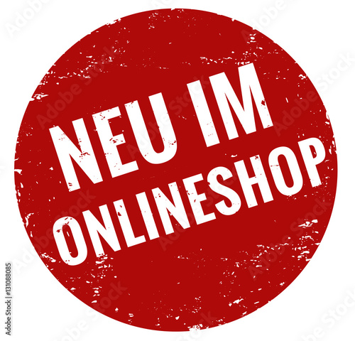 Neu im Onlineshop rot grunge Stempel 