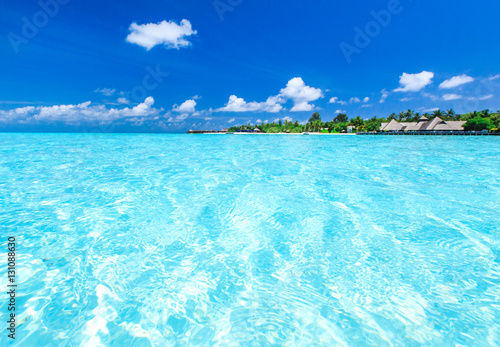 tropical beach in Maldives