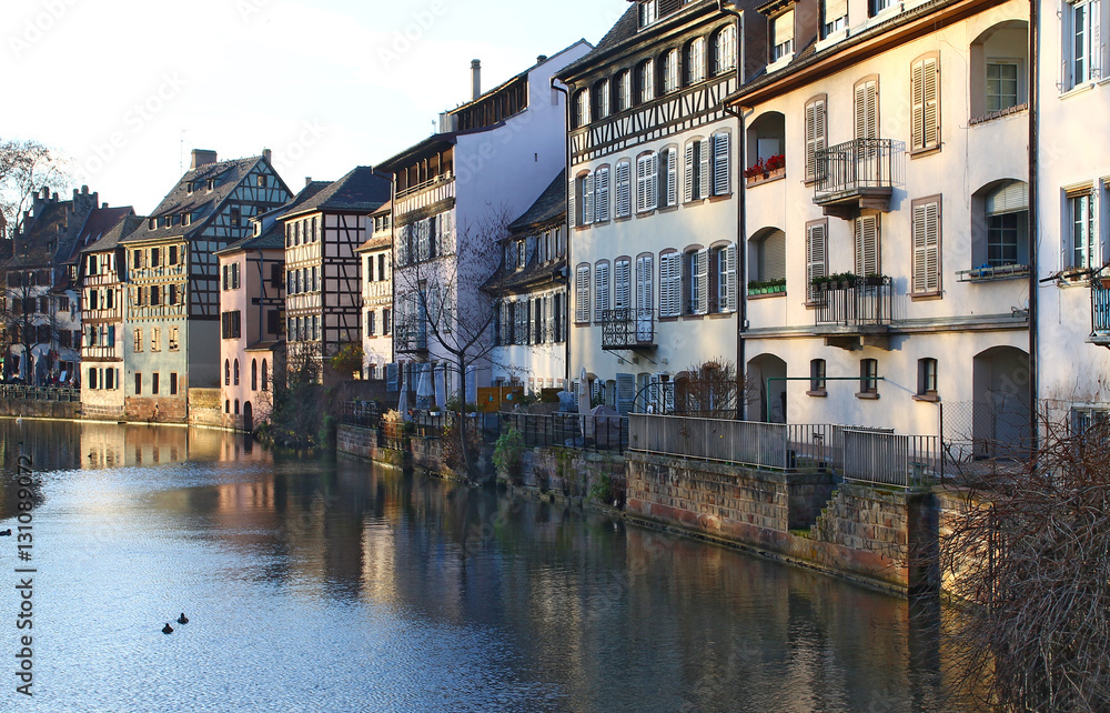Strasburgo la Petite France canale