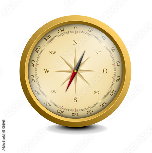 Alter Kompass / Vektor