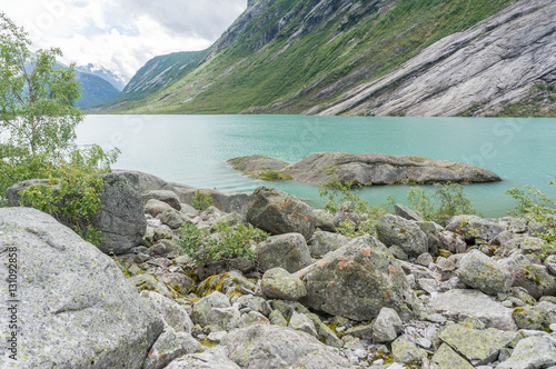 Travel in norwegian fjord
