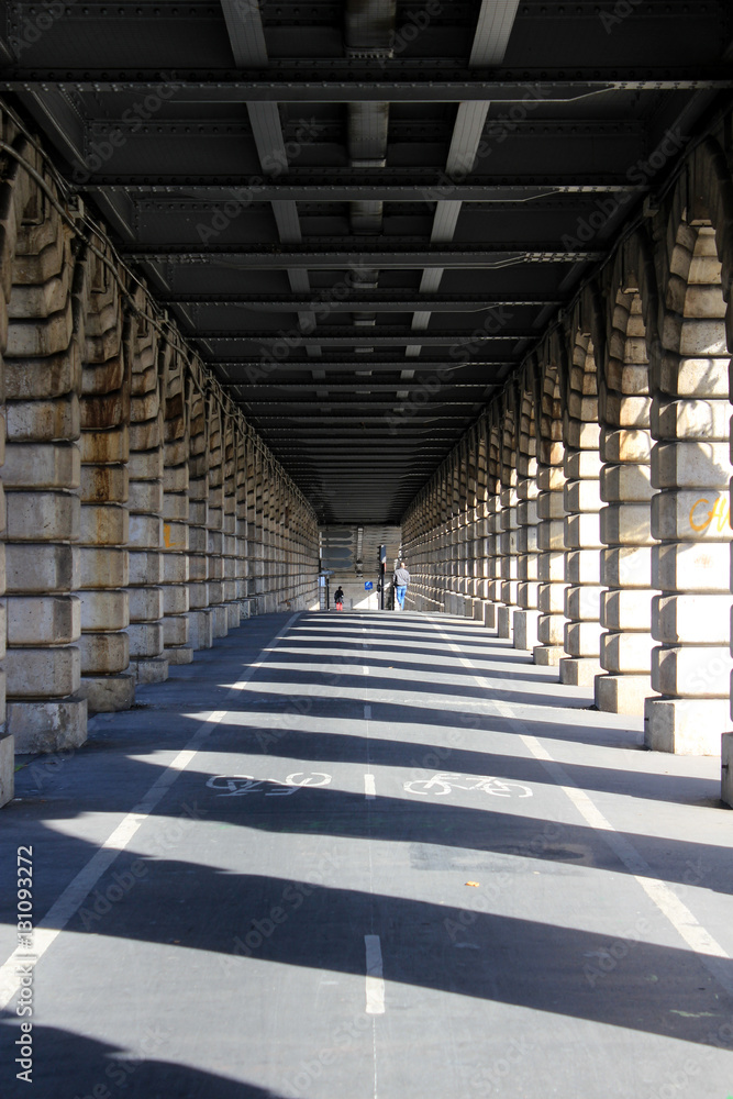 Paris - Pont de Bercy - Métro Aérien 