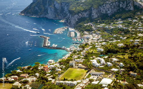 Capri Island in Italy