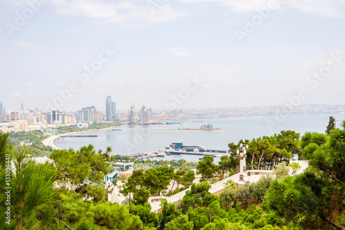 View over Baku, Azerbaijan © dinozzaver