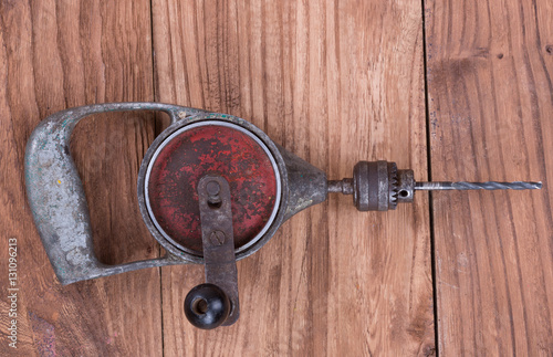 wimble, vintage hand drill photo