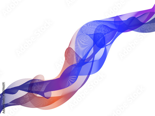 Abstrakcyjna fala - wave background