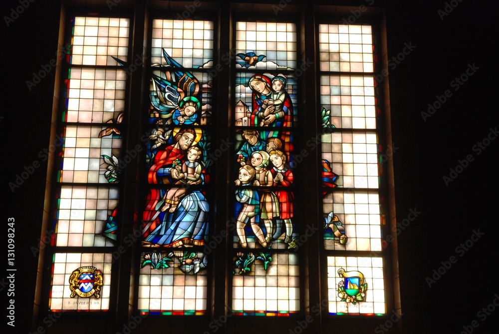 Vitraux de la Basilique du Sacré-Cœur de Koekelberg (Bruxelles)