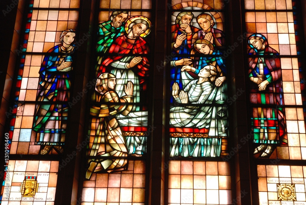 Vitraux de la Basilique du Sacré-Cœur de Koekelberg (Bruxelles)