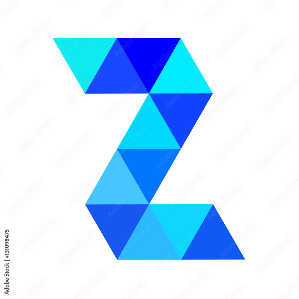 Z Modern Flat Logo