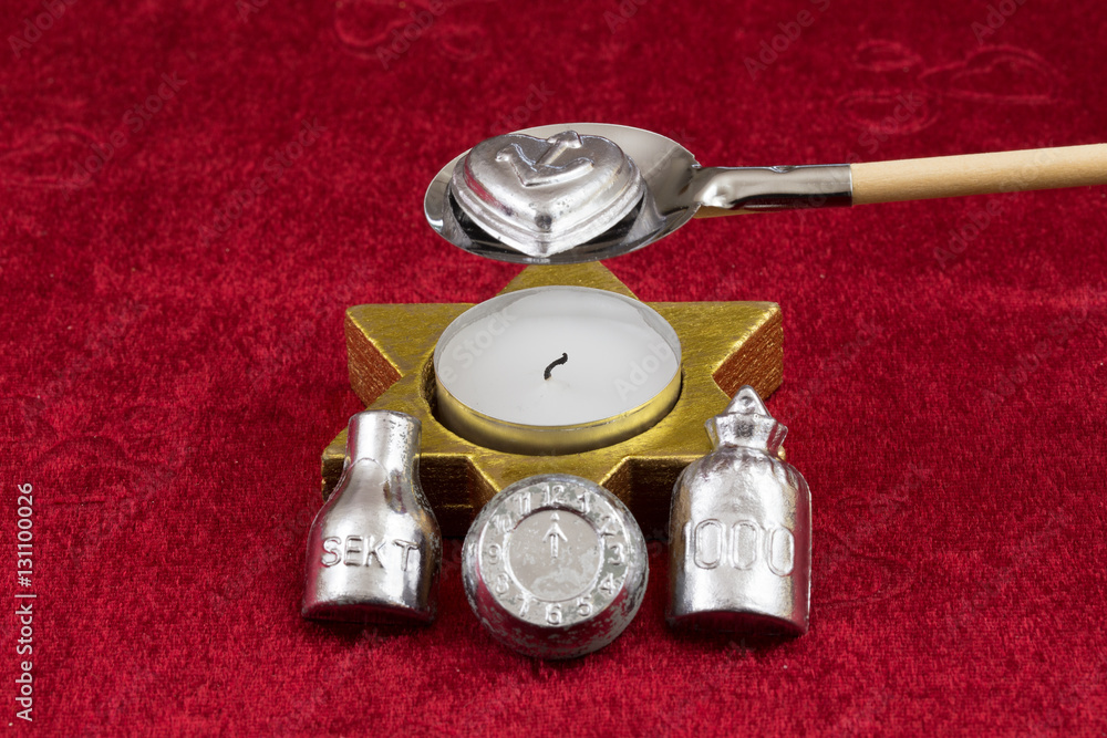 Bleigießen StockFoto Adobe Stock