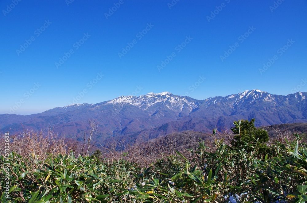 Obraz premium 日本三名山の白山