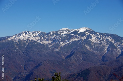 日本三名山の白山