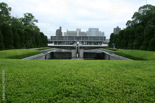 Peace Park  Hiroshima  Japan