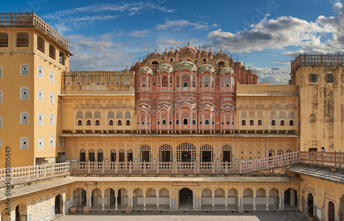 Hawa Mahal  the Palace of Winds  Jaipur  Rajasthan  India