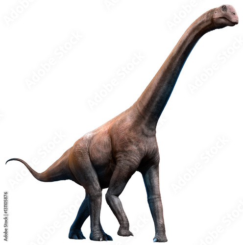 Brontomerus from the Cretaceous era 3D illustration © warpaintcobra