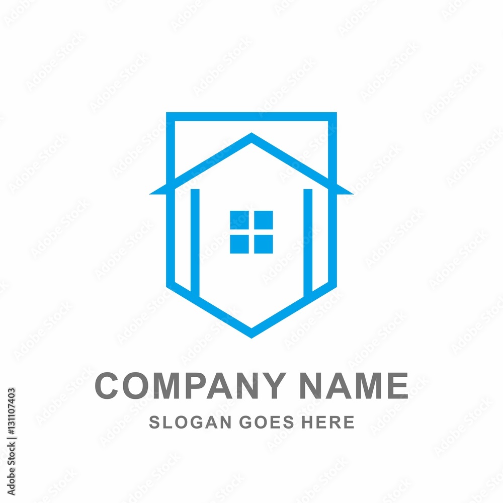 Simple Outline House Architecture Interior Construction Real Estate Business Company Stock Vector Logo Design Template Simple Outline House Architecture Interior Construction Real Estate Business Company Stock Vector Logo Design Template