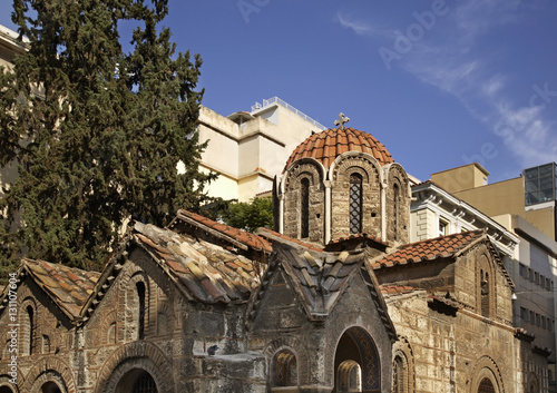 Church of Panagia Kapnikarea in Athens. Greece photo