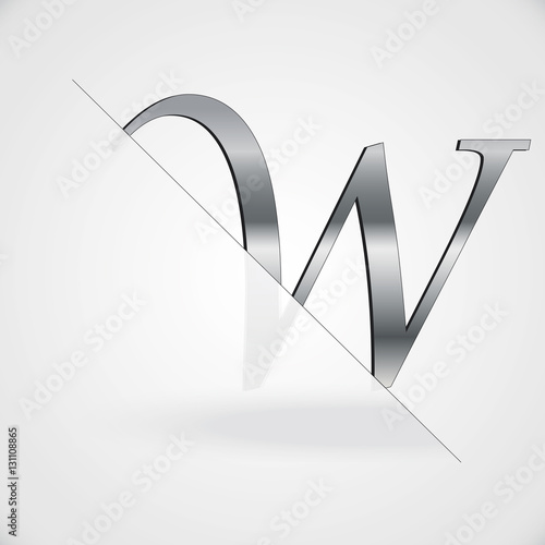 W gesteckt