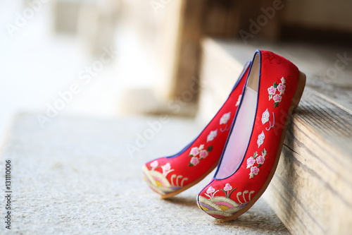 korean traditional shoes 신년, 선물