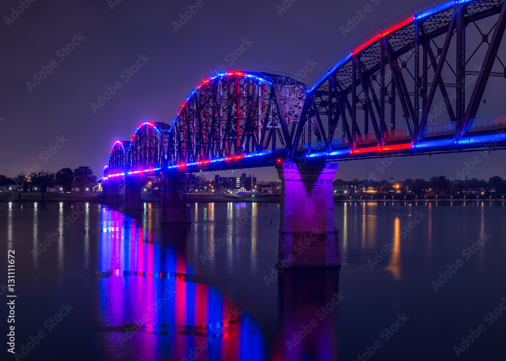 Louisville Ky Waterfront Stock Photo - Download Image Now