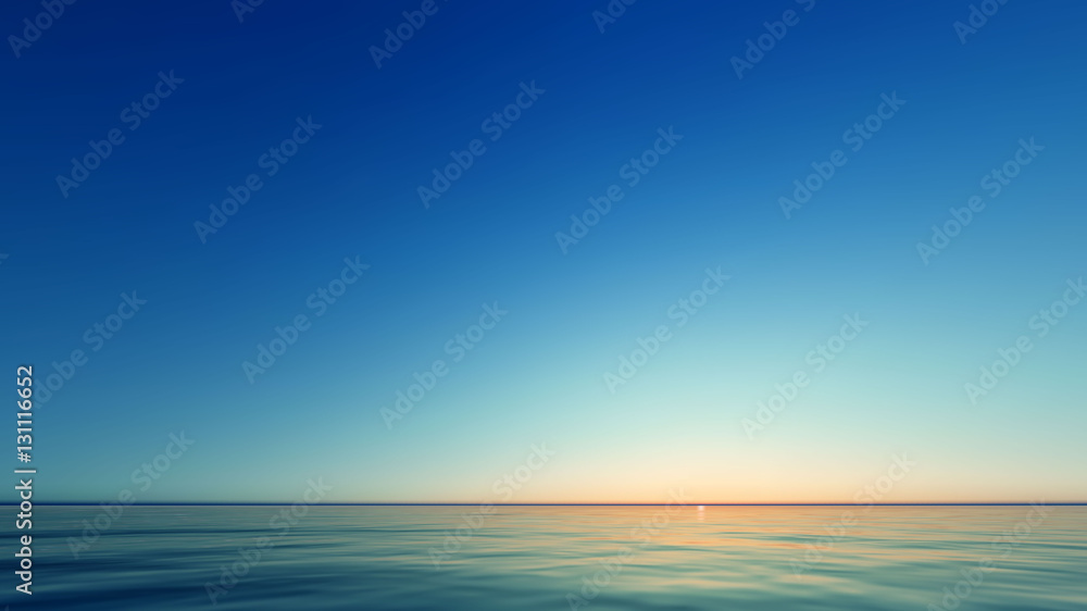 Vector Beautiful Sunset at the seaside Vector Beautiful Sunset at the seaside