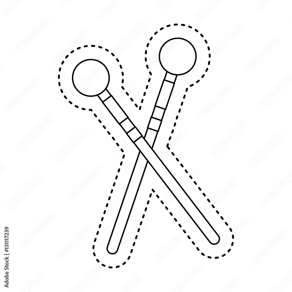 timbal tropical instrument icon vector illustration design Stock Vector ...