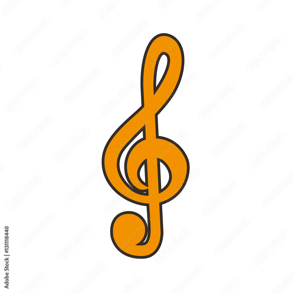 music note isolated icon vector illustration design music note isolated icon vector illustration design