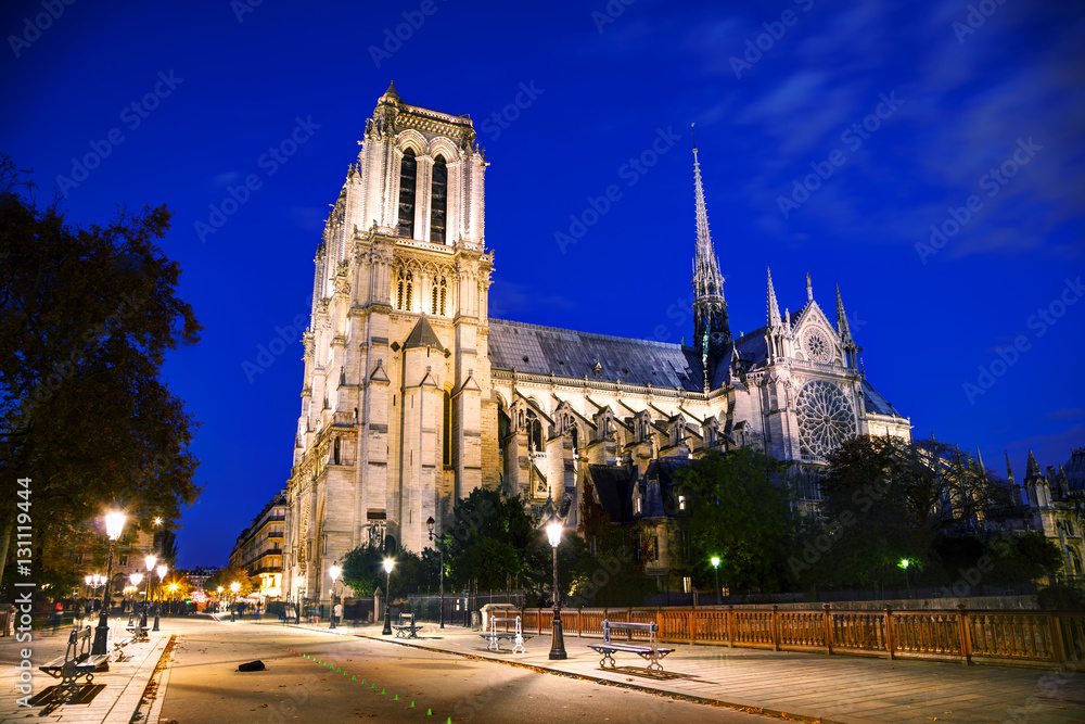 Notre Dame de Paris cathedral