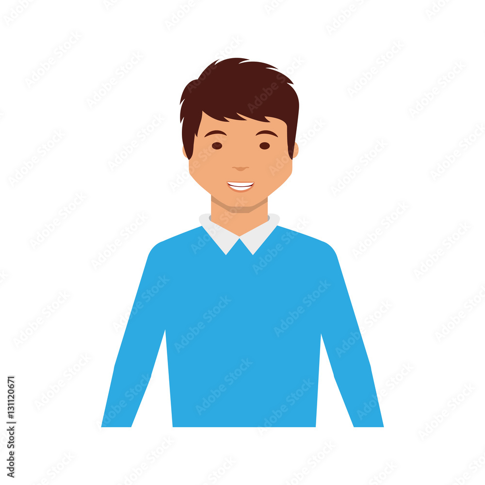 young man avatar character vector illustration design young man avatar character vector illustration design