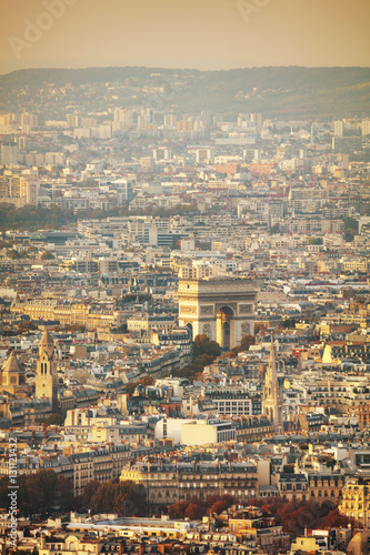 Arc de Triomphe de l'Etoile in Paris