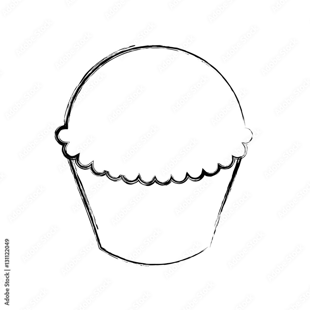 sweet and delicious cupcake icon vector illustration design sweet and delicious cupcake icon vector illustration design