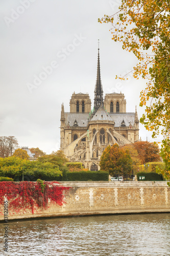 Obraz na płótnie Notre Dame de Paris cathedral w salonie