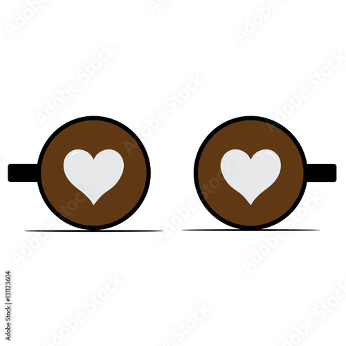 Coffee cup vector