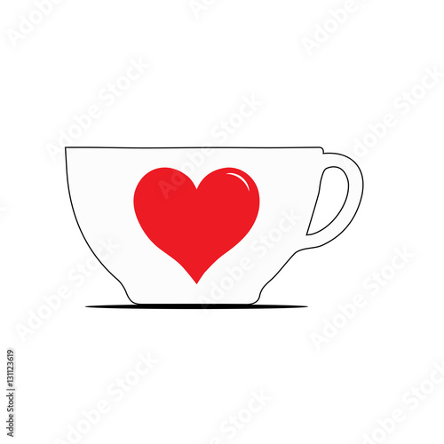 Coffee cup vector