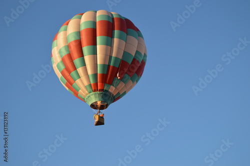 Hot air balloon in flight © eugene