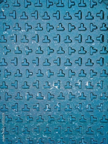 Bild auf Leinwand Tetris wall pattern