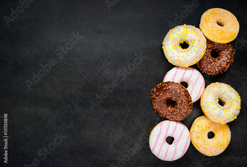 Donuts on Copy Space Area