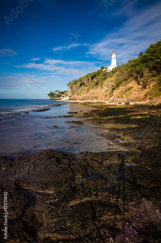 Diamond Head Lighthouse in Honolulu, Oahu, Hawaii