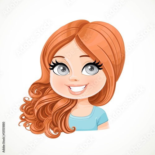 Beautiful girl with brown hair are shifted through a shoulder po