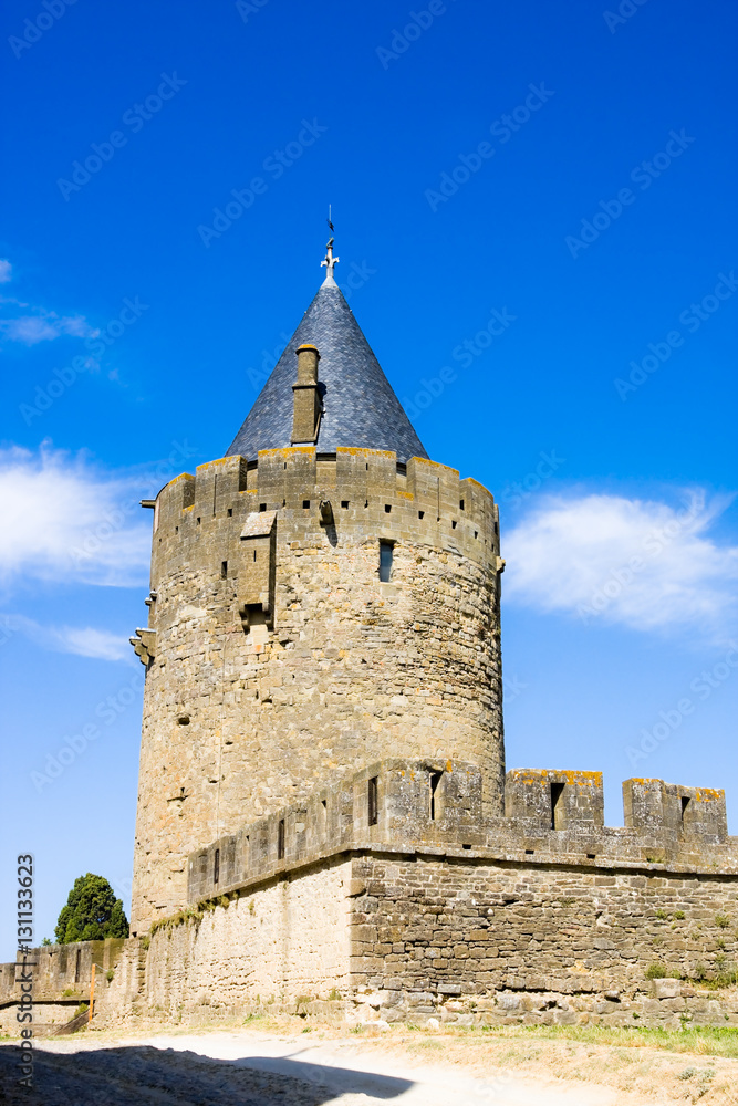 Fortress Carcassonne, Languedoc, France