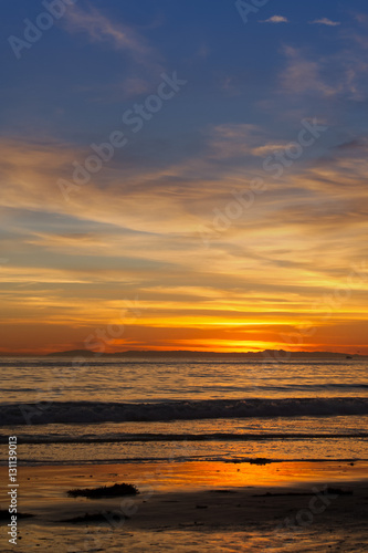 Beach sunset