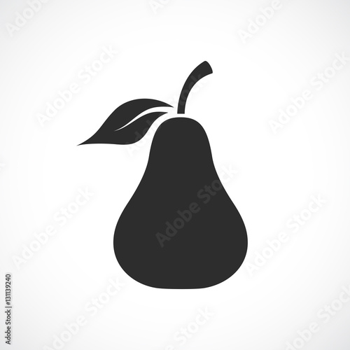 Pear vector sign