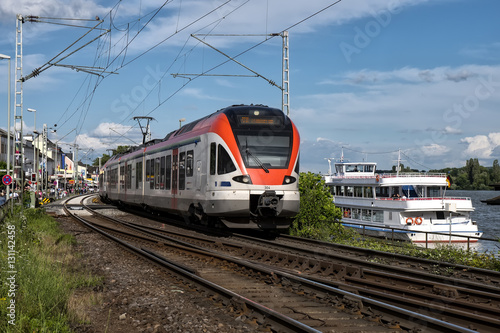 Bahnlärm im Rheintal, Hessen