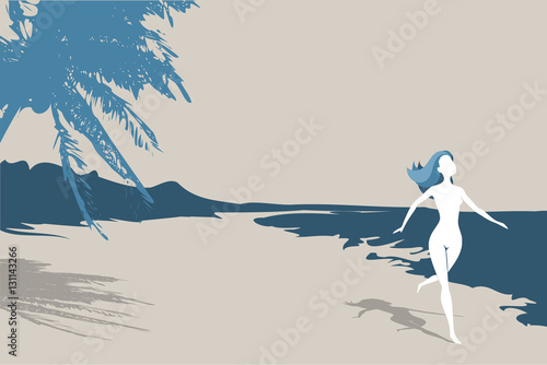 Woman at the beach_1