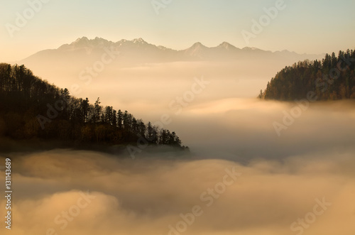 Tatras in fog