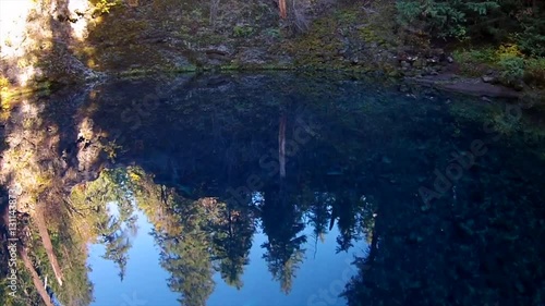 Tamolitch Blue Pool McKenzie River Oregon Cascade Mountain Range photo