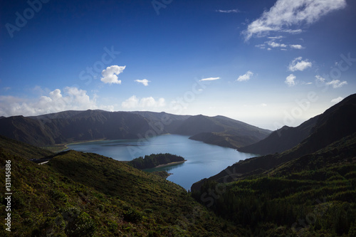 Lagoa do Fogo, a lake in Sao Miguel, Azores Islands, Portugal © nvphoto